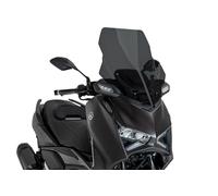 Puig 22544F Écran V-Tech Line Touring, fabriqué en Acrylique de 4 mm avec Design aérodynamique testé en soufflerie, Compatible avec protège-Mains, Homologation TÜV et Montage Facile, Fumé Foncé