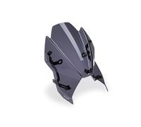 Puig 22560F New Generation Sport avec design aérodynamique, fabrication en méthacrylate de 3 mm,stabilité et style en conduite dynamique et urbaine. Fumé foncé