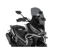 Puig 22576F Bulle V-Tech Line Touring en méthacrylate 4 mm aérodynamique 130 mm plus haute profil angulaire canalisation de l’air et haute résistance UV, Fumé Foncé.