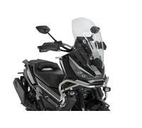 Puig 22576W Bulle V-Tech Line Touring en méthacrylate 4 mm aérodynamique 130 mm plus haute profil angulaire canalisation de l’air et haute résistance UV, Transparent.