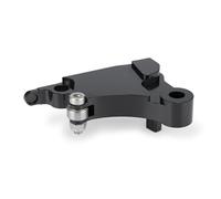 Puig 22638N Noir Support de levier d’embrayage usiné en aluminium Ergal 7075 de haute précision, conçu pour leviers Puig, offrant une grande résistance structurelle