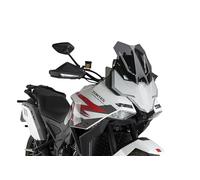 Puig 22688F Bulle Sport aérodynamique en PMMA avec design compact et profil arrondi pour améliorer l’esthétique et le contrôle en conduite urbaine et off-road, Fumé foncé