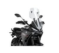 Puig 22767W Bulle Touring Avec Visière protection renforcée, Transparent