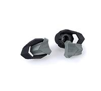 Puig Pièces de rechange pour protecteurs de moteur R19 50 mm M10 Argenté