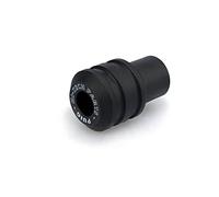 Puig 3154N Protecteurs moteur Vintage 2.0 en polyamide avec design cylindrique et protection intégrale du châssis et du moteur, Noir