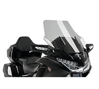 Puig 3160H Bulle Touring Haut et aérodynamique en Acrylique CN de 4 mm avec Profil Arrondi, Zone supérieure Plate et déflecteurs améliorant la Protection, Fumé