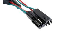 Puig 3164N Kit de câblage Plug&Play Adaptateur pour Installation sans Coupure des éclairages de Plaque et Accessoires électriques, Noir