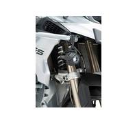 Puig 3489N Phares auxiliaires Beam pour montage sur protections et meilleure visibilité par mauvais temps, Noir