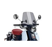 Puig Pare-brise Trafic 3490H pour Honda Super Cub C125 2018-2019 Argenté