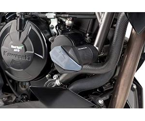 Puig 3546N Protecteurs Moteur R19 avec tampons en Nylon et Design Compact pour Une Protection intégrale du châssis et du Moteur, Noir