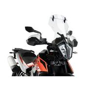 Puig 3588W Bulle Touring Avec Visière protection renforcée, Transparent