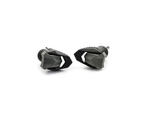 Puig 3598N Protecteurs Moteur R19 avec tampons en Nylon et Design Compact pour Une Protection intégrale du châssis et du Moteur, Noir