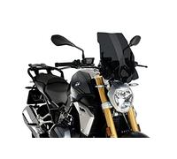 Puig 3626F Saut de Vent Naked New Generation Touring pour Motos avec Support d'origine BMW Fumé Foncé