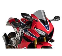 Puig 3630H Bulle R-Racer sportive aérodynamique haute performance fabriquée en PMMA de 3 mm avec design racing optimisé pour améliorer protection et stabilité, Fumé