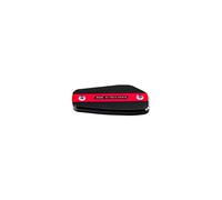 Puig 3648R Couvercle de réservoir de liquide de frein et d’embrayage usiné en aluminium anodisé avec design Hi-Tech pour protection et esthétique, Rouge