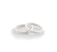 Puig 3667B Jeu d'Anneaux de Gomme Blanc