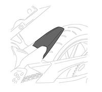 Motoplastic Extension de garde-boue arrière 3677J pour Kawasaki Versys 1000 19'