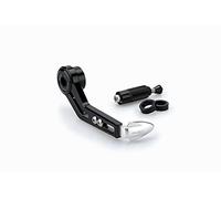 Puig 3765P Protections de levier en aluminium usiné CNC avec réglage ajustable pour une sécurité et un contrôle maximum en conduite, Argent