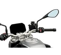 Puig 3830N Supports pour Smartphones et Housses Fixation sécurisée et Adaptable pour l’Utilisation du Smartphone comme navigateur, Noir
