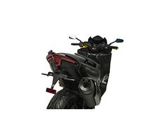 Puig 3874N Supports de Plaque support de plaque en acier et polyamide avec inclinaison réglable, système de fixation sécurisé et design sportif, Noir