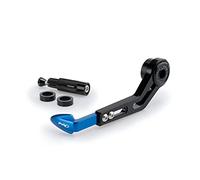 Puig 3877A Protections de levier en aluminium usiné CNC avec réglage ajustable pour une sécurité et un contrôle maximum en conduite, Bleu
