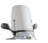 Puig 4028W Carenabris T.S. protection d’échappement avec base en silicone et rouleaux pour absorption des impacts et glissement en cas de chute, Transparent