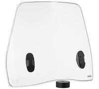Puig 4045W Carenabrises Trafic et Urban bulle aérodynamique urbaine en polycarbonate de 3 mm avec profil arrondi et protection contre le vent pour la conduite quotidienne, Transparent