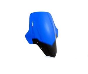 Puig 4101A Bulle Touring; design aérodynamique amélioré; acrylique haute résistance; esthétique moderne et élégante; installation facile; finition durable et homologation TÜV ABE. Bleue