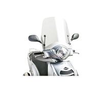 Puig 4323W Carenabris T.S. protection d’échappement avec base en silicone et rouleaux pour absorption des impacts et glissement en cas de chute, Transparent