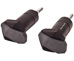 Puig 4423N Protecteurs moteur R19 avec tampons en nylon et design compact pour une protection intégrale du châssis et du moteur, Noir