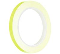 Puig 4542G Bandes adhésives en Arc en PVC Haute résistance avec Design Large et Finition Durable pour la Personnalisation des Jantes, Jaune