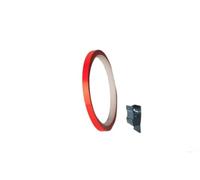 Puig 4542T Bandes adhésives en Arc en PVC Haute résistance avec Design Large et Finition Durable pour la Personnalisation des Jantes, Orange