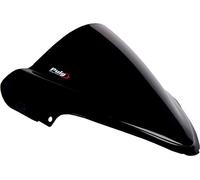 Motoplastic Bulle Puig 4826N Racing acrylique 3 mm double hauteur Noir protège casque et stabilité