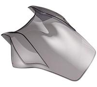 Puig 4844H Carénages Courts pour phares Ronds, Bulle aérodynamique compacte pour Phare Rond fabriquée en Polycarbonate de 3 mm avec Profil Arrondi et Haute résistance aux impacts, Fumé