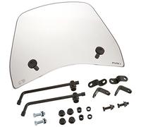Puig 4873H Carenabrises Trafic et Urban bulle aérodynamique urbaine en polycarbonate de 3 mm avec profil arrondi et protection contre le vent pour la conduite quotidienne, Fumé