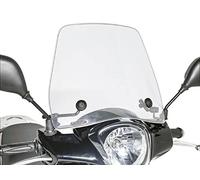 Puig 4873W Carenabrises Trafic et Urban Bulle aérodynamique Urbaine en Polycarbonate de 3 mm avec Profil Arrondi et Protection Contre Le Vent pour la Conduite Quotidienne, Transparent
