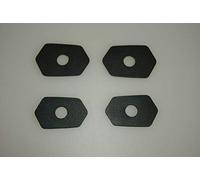 Puig 5329N Support Clignotant Sur Carénage homologué route, Noir
