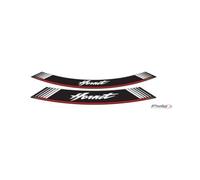 Puig 5526P Bandes adhésives en Arc en PVC Haute résistance avec Design Large et Finition Durable pour la Personnalisation des Jantes, Argent