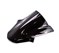 Puig 5603N Bulle Z-Racing aérodynamique et sportive en acrylique de 3 mm avec double hauteur et canaux latéraux améliorant la protection et la stabilité, Noir