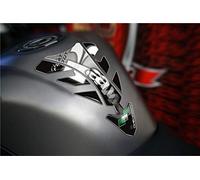 Puig 5630P Protection Réservoir Future - Autocollant décoratif et protecteur pour réservoir de moto, design exclusif résistant aux intempéries, idéal pour les personnalisations, Argent