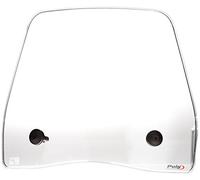 Puig 5657W Carenabrises Trafic et Urban Bulle aérodynamique Urbaine en Polycarbonate de 3 mm avec Profil Arrondi et Protection Contre Le Vent pour la Conduite Quotidienne, Transparent