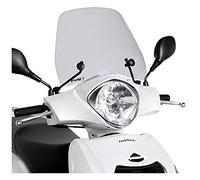 Puig 5672H Carenabrises Trafic et Urban bulle aérodynamique urbaine en polycarbonate de 3 mm avec profil arrondi et protection contre le vent pour la conduite quotidienne, Fumé