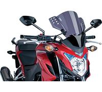 Puig 5881 F Pare-Brise modèle Rafale Universel Transparent/Gris fumée