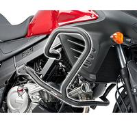 Puig 5884N Défenses en tube d’acier haute résistance pour protection du moteur avec design robuste et montage structurel sur le cadre, Noir