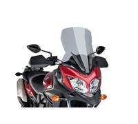 Motoplastic Bulle touring Puig 5895H - acrylique CN 4 mm, haut aérodynamique, fumé