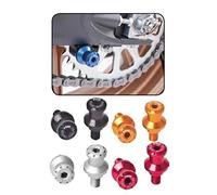 Puig 5922N Diabolos de bras oscillant en aluminium usiné et anodisé avec guide de béquille pour levage sécurisé et protection de l’ensemble, Noir