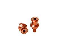 Puig 5923T Diabolos de bras oscillant en aluminium usiné et anodisé avec guide de béquille pour levage sécurisé et protection de l’ensemble, Orange