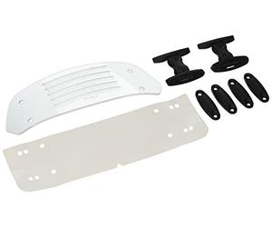 Puig 6007W Visière Multiréglable Avec Vis usage spécifique, Transparent