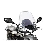 Puig 6013W Trafic and Urban Flyscreen aerodynamic urban polycarbonate screen, 3 mm thick, with rounded profile and wind protection for daily riding, Clear