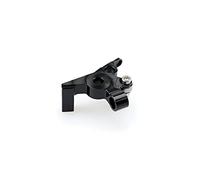 Puig 6143N Adaptateur de levier usiné en aluminium Ergal 7075 anodisé pour système de levier avec ajustement précis et haute résistance mécanique, Noir